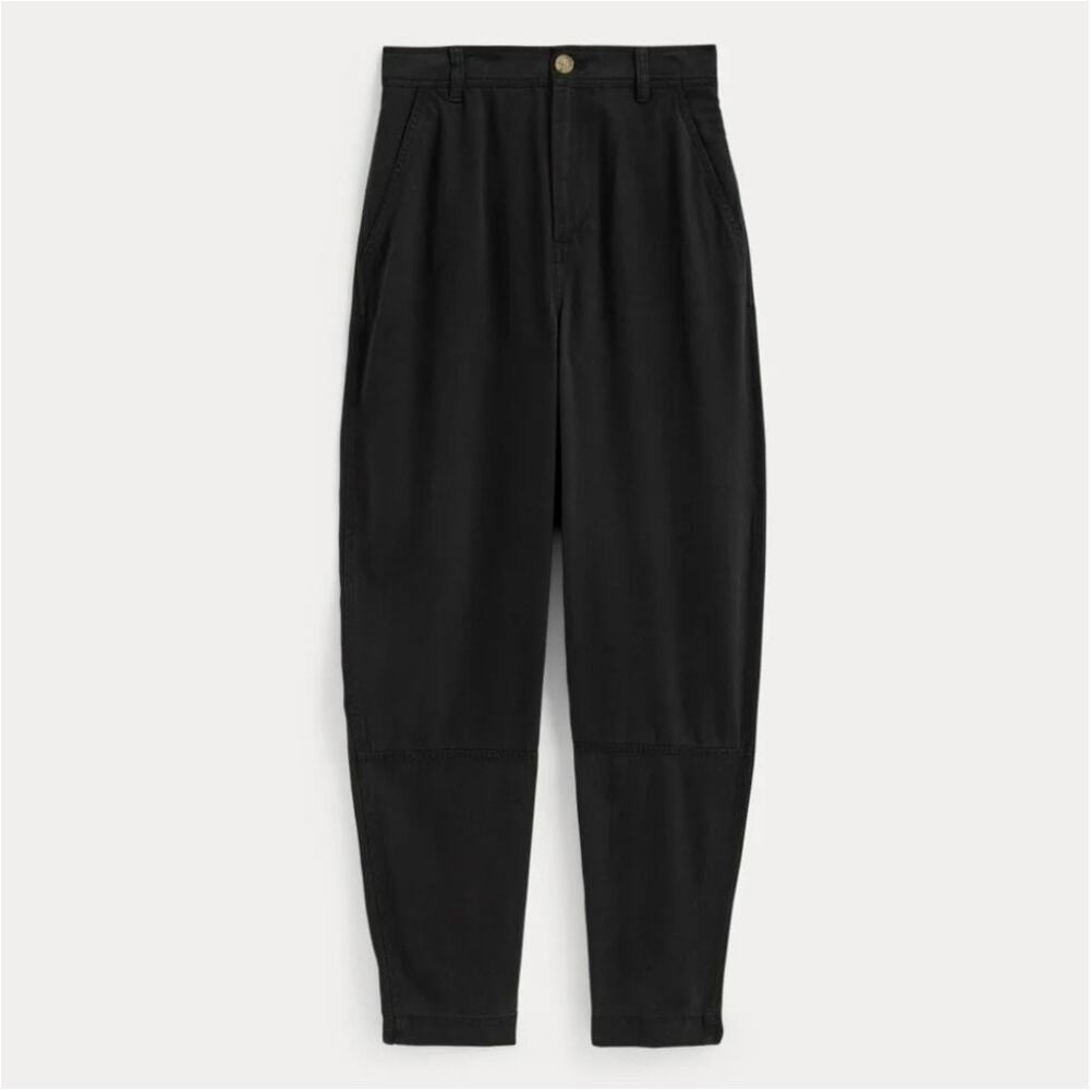 EVERLANE The Chino Pant in Buttersoft Black Tencel Lyocell Size 12 Comfy Work